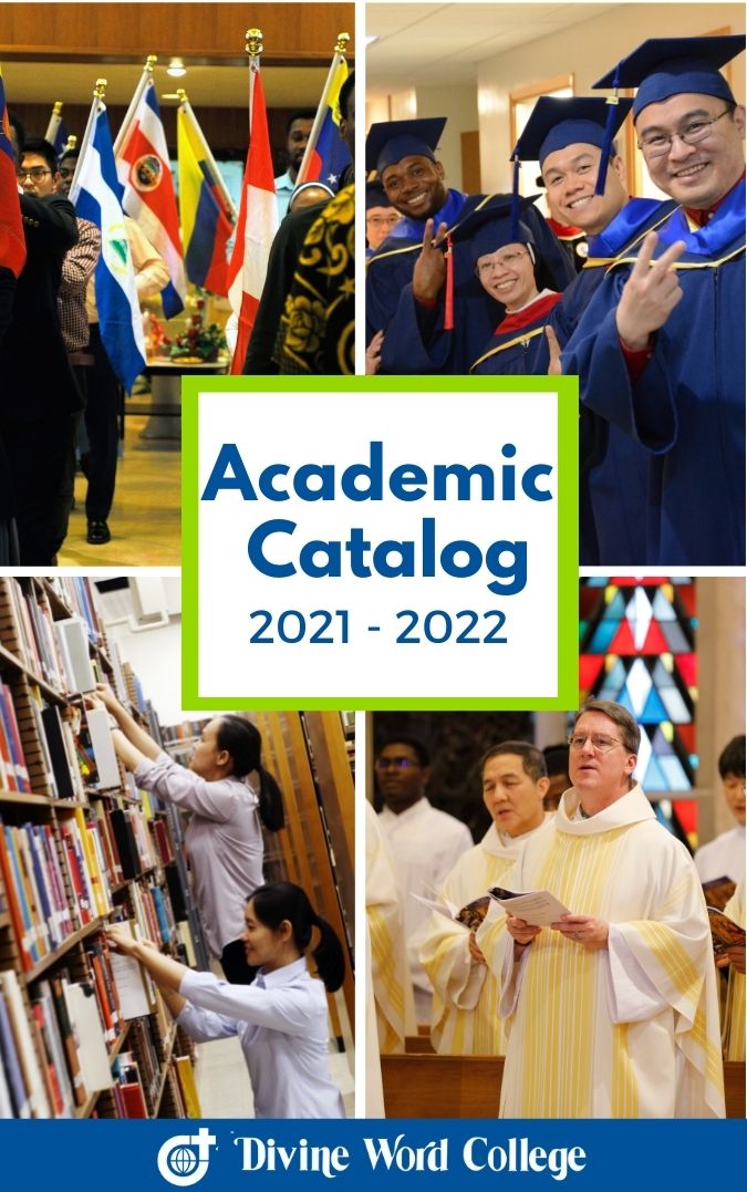College Catalog for the current year Divine Word College
