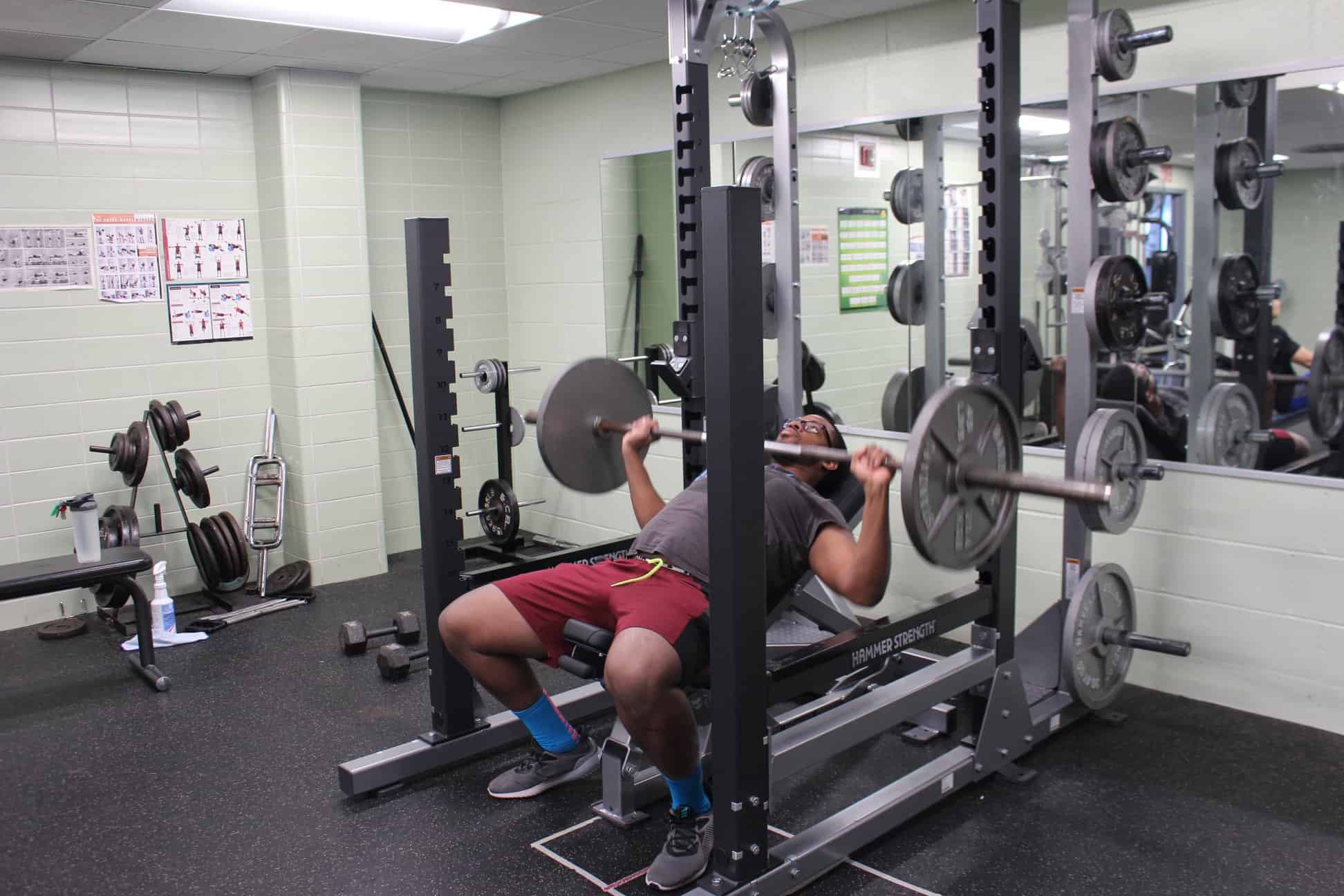 Student weight room